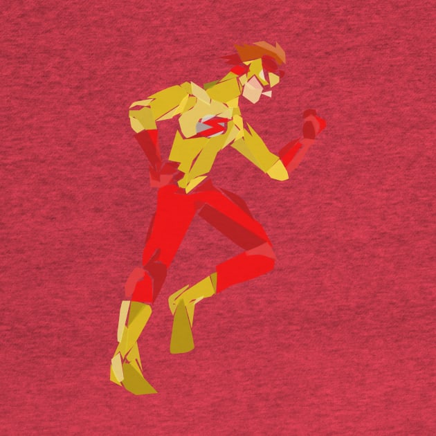 Kid flash by Newtegan